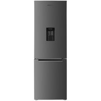 Combina Frigorifica Albatros CFXD393, 313 L, Dozator Apa, Termostat reglabil, Clasa energetica F, 3 sertare congelator, H 186 cm, Inox