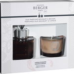 Set Maison Berger Duo Joy Old Pink Jardin d\'Agaves Bouquet Parfume 80ml + lumanare parfumata 80g, Maison Berger