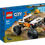 LEGO® City - Aventuri off road cu vehicul 4x4 60387, 252 piese