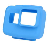 Carcasa de protectie din silicon cu rama compatibila cu GoPro Hero 5 6 7 Rosu xtgp347b-r