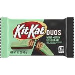 Kit Kat Duos Mint & Dark Chocolate - ciocolată neagră cu gust de mentă 42g, Kit Kat