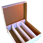 Cardbox / Fold-out Box: Cutie depozitare 4000 cărţi, Blackfire