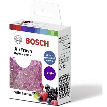 Granule Bosch AirFresh BBZAFPRLS2 pentru neutralizarea mirosurilor neplacute (Mov)