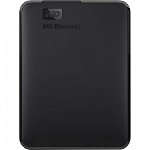 HDD extern WD Elements Portable, 5TB, negru, USB 3.0, WD