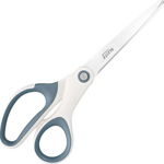 Foarfeca Birou Leitz Wow Titanium, 20.5 cm, Alb metalizat, Leitz