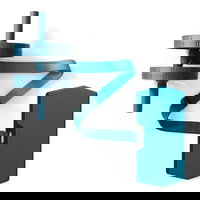 Roată abdominală 2 poziții Bodybuilding Ab wheel Negru 