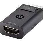 Adaptor HP F3W43AA, Display Port - HDMI, negru