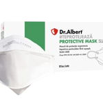 Masca de protectie respiratorie impotriva particulelor, fara valva Dr.Albert® Protective Mask Slim, 10 bucati