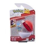 Figurina in bila Clip N Go Pokemon S2 - Piplup si Dive Ball, Pokemon