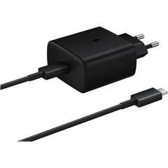 Incarcator retea Samsung Super Fast Charger, 1x USB-C, 3A, Black