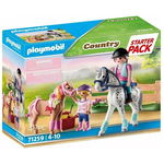 Jucarie Starter Pack Horse Grooming 71259, PLAYMOBIL