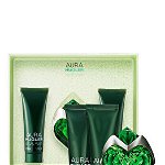Set cadou Aura (Apa de parfum 30 ml + Lotiune de corp 50 ml + Gel de dus 50 ml), pentru femei