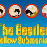 Carte postala - The Beatles - Yellow Submarine Portholes | Rock Off, Rock Off