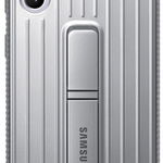 Husa Originala Samsung Galaxy S21 Plus Protective Standing Cover Light Gray