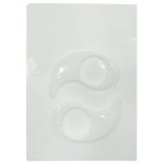 Matrita plastic suport lumanare yin-yang 2 buc 10x5 5cm 275, Galeria Creativ