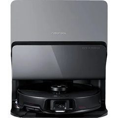 Robot aspirator Roborock S8MVU52-00 69W Lidar Wi-Fi Comenzi vocale 5200 mAh cartografiere 3D Autonomie pana la 180 min Negru