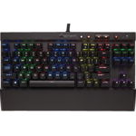 Tastatura Gaming K65 RAPIDFIRE Compact - Cherry MX Speed RGB US Mecanica, Corsair