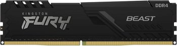 Memorie Kingston FURY Beast 8GB DDR4 2666MHz CL16, Kingston