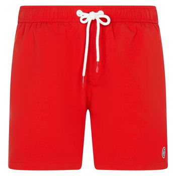 Imbracaminte Barbati SERGE BLANCO Solid Swim Trunks Red, SERGE BLANCO