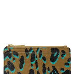 Genti Femei Ted Baker London Nejla Leopard Card Holder Olive