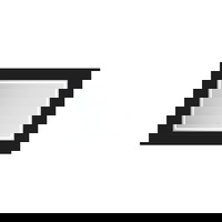 Oglinda Fluminia, Black-Boy-90, rotunda, cu iluminare LED si rama neagra