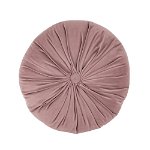 Pernă decorativă din catifea Tiseco Home Studio Velvet, ø 38 cm, roz deschis, Tiseco Home Studio