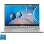 Laptop ASUS A516KA cu procesor Intel® Celeron® N4500 pana la 2.80 GHz, 15.6", Full HD, 8GB, 256GB SSD, Intel® UHD Graphics, No OS, Transparent Silver