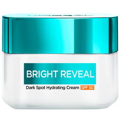 Crema hidratanta de zi pentru pete pigmentare cu SPF50+, Bright Reveal, 50 ml, LOreal, L'OREAL PARIS