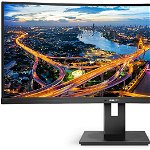 MONITOR Philips 346P1CRH 34 inch, Panel Type: VA, Backlight: WLED ,Resolution: 3440x1440, Aspect Ratio: 21:9, Refresh Rate:100Hz, Responsetime GtG: 4 ms, Brightness: 500 cd/m², Contrast (static): 3000:1,Contrast (dynamic): 80M:1, Viewing angle: 178/, Philips