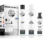 Kit impotriva caderii parului  System 2: Sampon - 300 ml + Balsam - 300 ml + Tratament - 100 ml, Nioxin