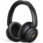 Casti Wireless Over-Ear Anker Soundcore Life Tune, Hybrid Active Noise Cancelling, Deep Bass, MultiPoint, Negru, Anker