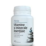 Vitamine si minerale esentiale, 40 tablete, ALEVIA