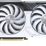 Placa video ASUS GeForce RTX 4070 DUAL OC White Edition 12GB GDDR6X 192-bit DLSS 3.0, ASUS