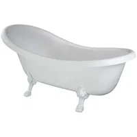 Cada freestanding din compozit Marmite Cloud XL 170x77 cm