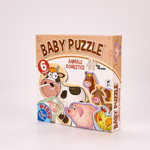 Baby Puzzle Animale Domestice - 18 Piese, inTrend.ro