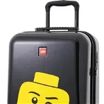 Troller 20 inch, material ABS, LEGO Minifigure Head - negru, LEGO