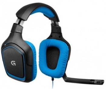 Casti G430 Surround Sound Gaming Headset Logitech 981-000537, Logitech
