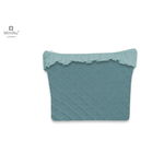 Geanta matlasata pentru cosmetice 30x24 cm Nepalese Green MimiNu