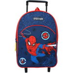 Troler poliester, Edy, Spider Man, bleumarin, 33 x 11 x 25 cm