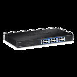 Switch GREENnet rack mount 24 porturi Gigabit - TRENDnet TEG-S24G, TRENDnet