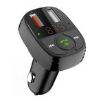 Modulator FM Devia Smart Series Dual USB, Bluetooth, display, QC3.0, Black