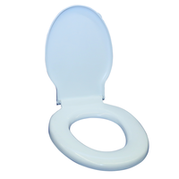Capac WC Unic, din plastic, inchidere standard, alb