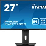 Monitor IIyama LED ProLite XUB2793QS-B1 27 inch QHD IPS 1 ms 75 Hz FreeSync