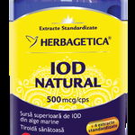 Iod Natural, 30 capsule vegetale, Herbagetica