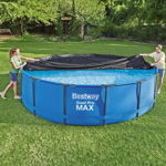 Prelata pentru piscina Bestway, Flowclear PVC, negru, 457 cm