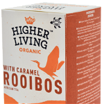 Ceai ROOIBOS si CARAMEL eco-bio, 20 plicuri, Higher Living, Higher Living
