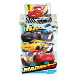 Set de pat Single Disney - Cars, Cars, bumbac Densitatea materialului: 110 Tip bumbac: ranforce, multicolor