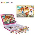 Puzzle magnetic - Magnetic Book Kitchen Dressup Baby, 1