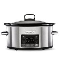 Slow Cooker CSC066X 5.6L 240W Argintiu, Crock-Pot