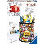 Puzzle Ravensburger 3D Suport Pixuri Emoji, 54 Piese, Ravensburger